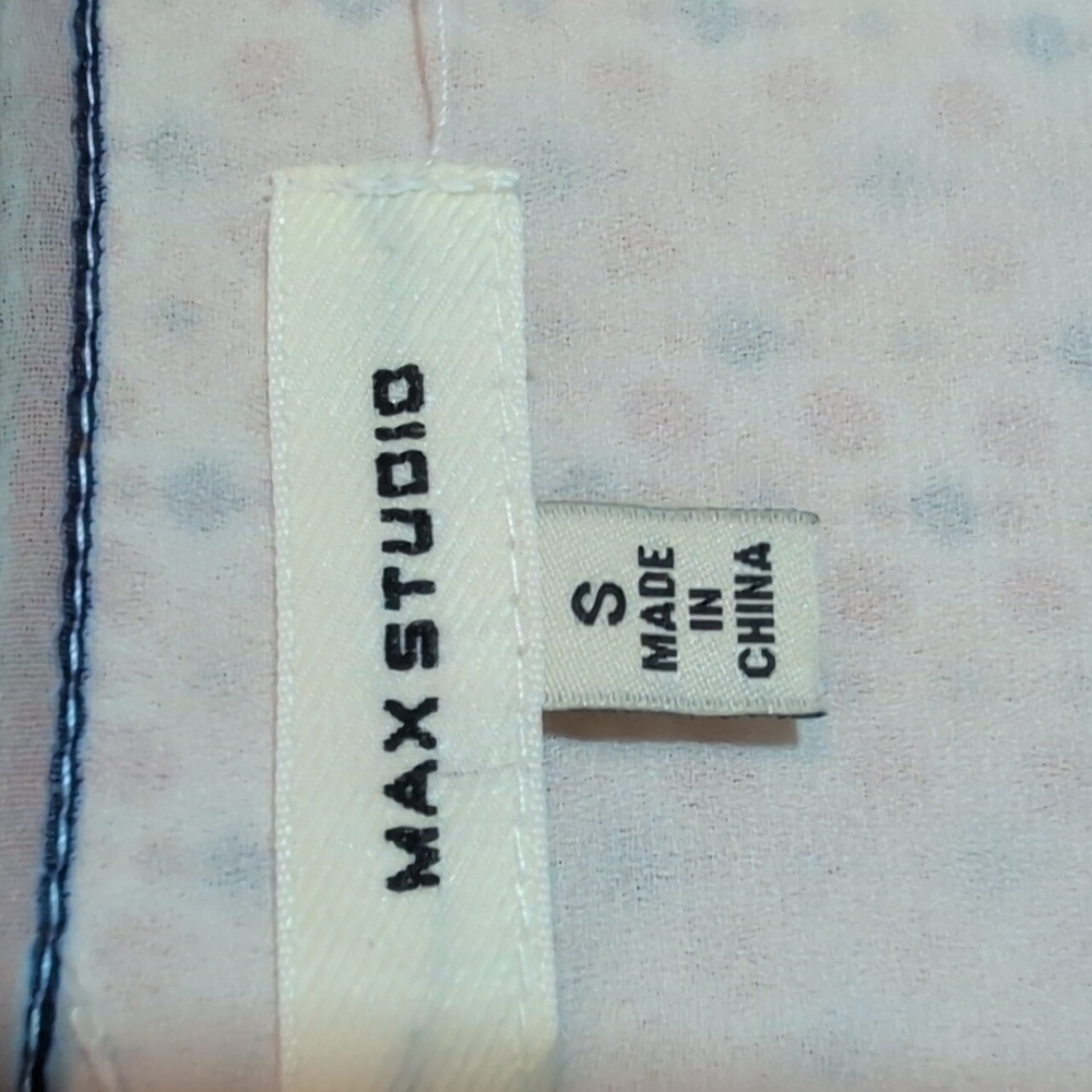 Max Studio Sleeveless Flounce Dress Size S - Picture 4 of 8